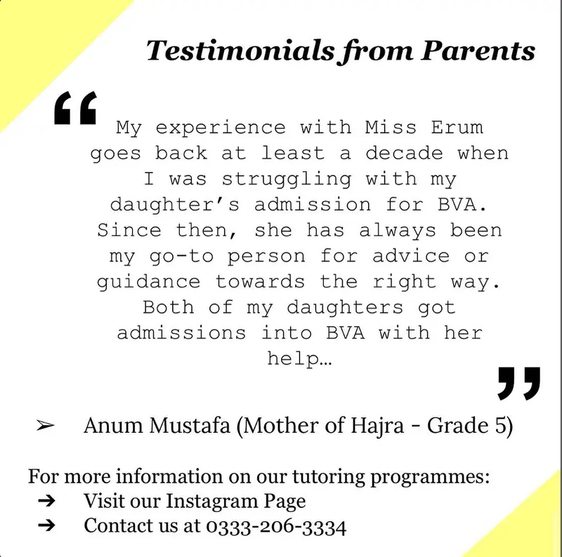 Erum Ahmer, founder and lead teacher at After School Academy